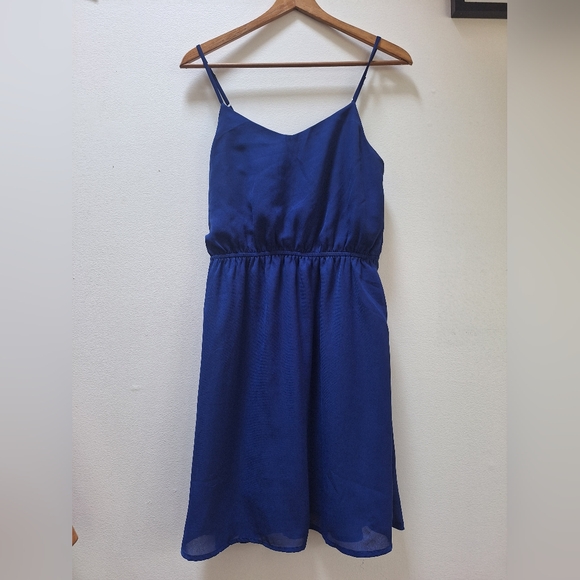 Blue party dress - Picture 2 of 5